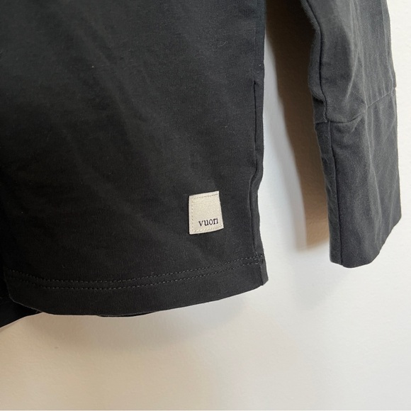 Vuori Women’s Long-Sleeve Feather Tee Black T Shirt NWOT M - Picture 5 of 7